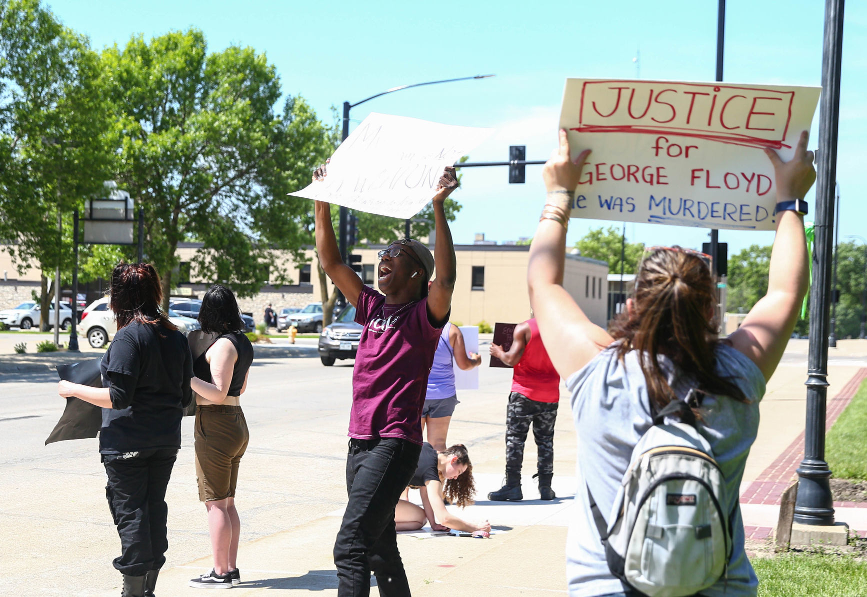 #BlackLivesMatter protest Mason City June 1 (29).jpg